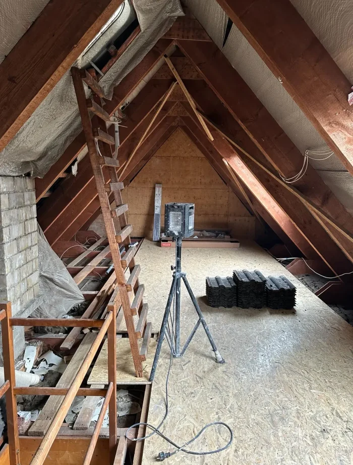 Dachgeschoss Vorher