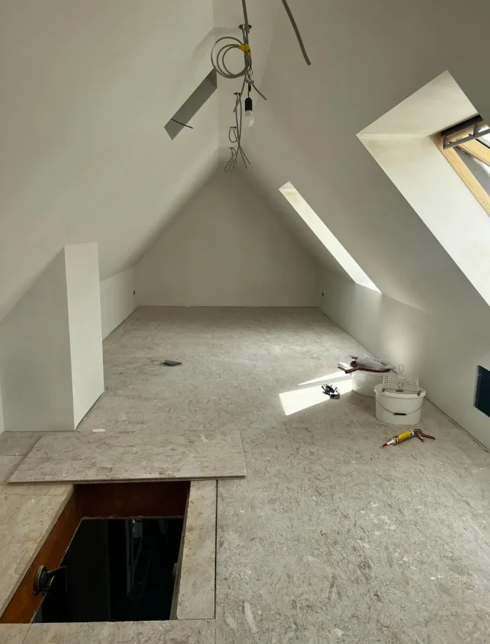 Dachgeschoss Vorher