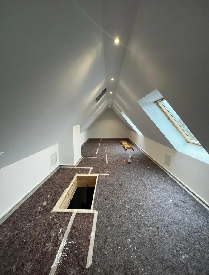 Dachgeschoss Nachher