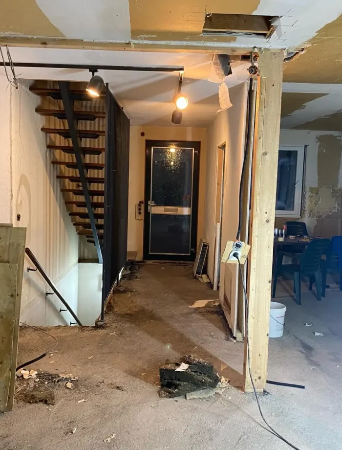 Eingangsbereich Vorher