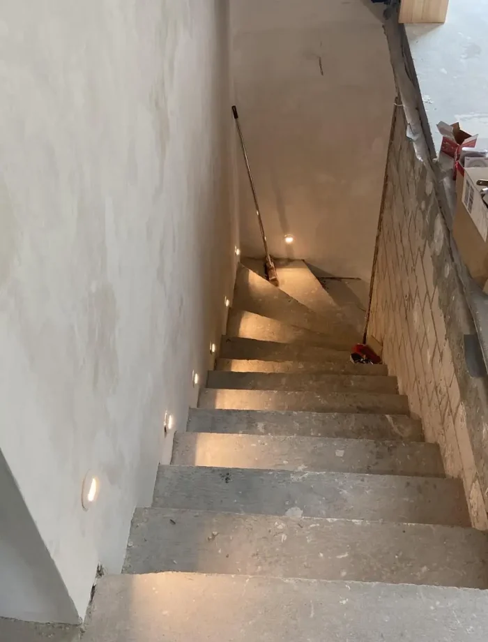 Treppe Erdgeschoss Vorher