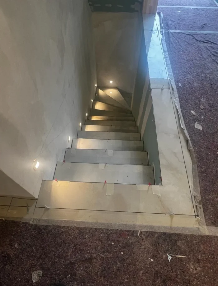 Treppe Erdgeschoss Vorher